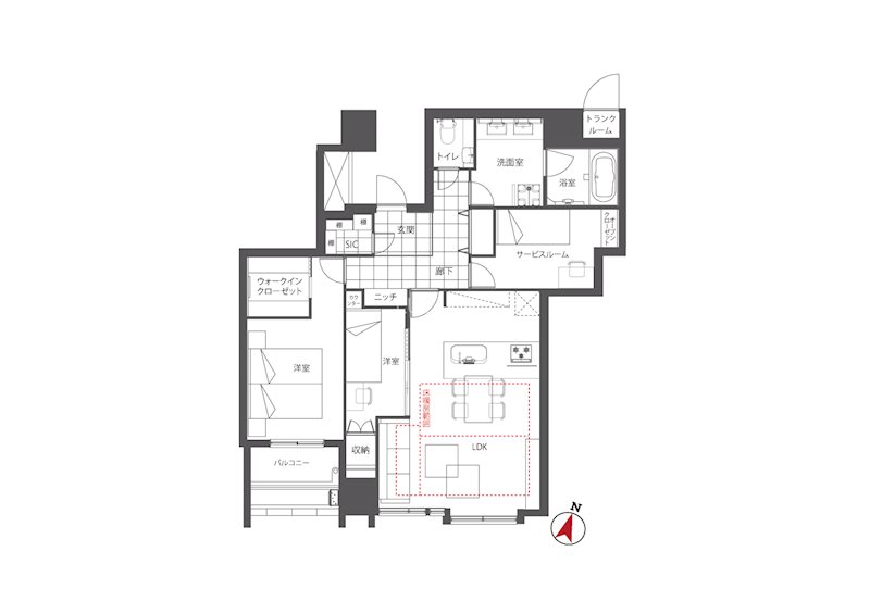 ◆◇◆大崎ウエストシティタワーズW棟◆◇◆ 間取り図
