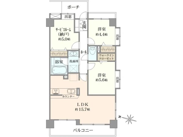 ドラゴンマンション金町壱番館 101号室 間取り図