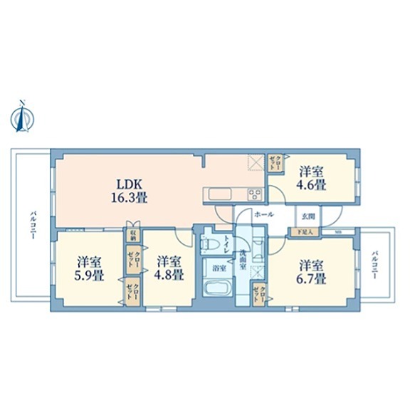 ◇◆サンシティJ棟◆◇ 間取り図