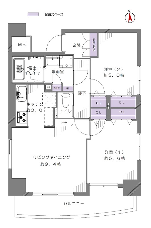 ◆◇◆アリュージュ南千住◆◇◆ 404号室 間取り図