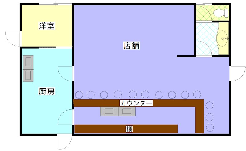 福井県大飯郡高浜町宮崎 間取図・土地図