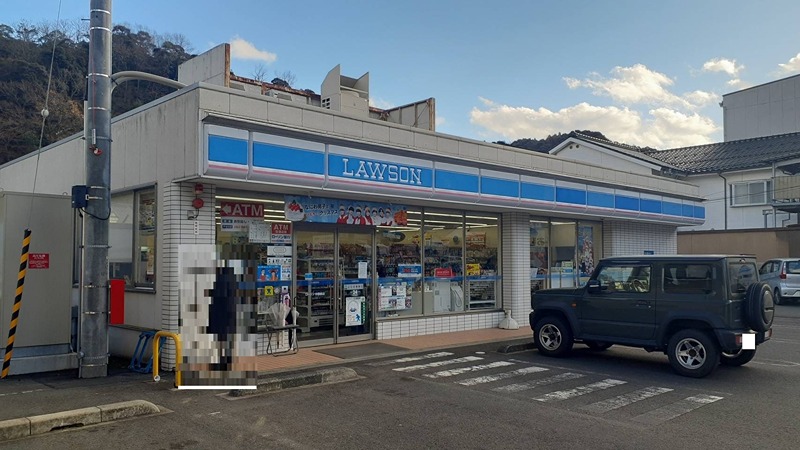 舞鶴市余部上・土地付中古住宅 コンビニ