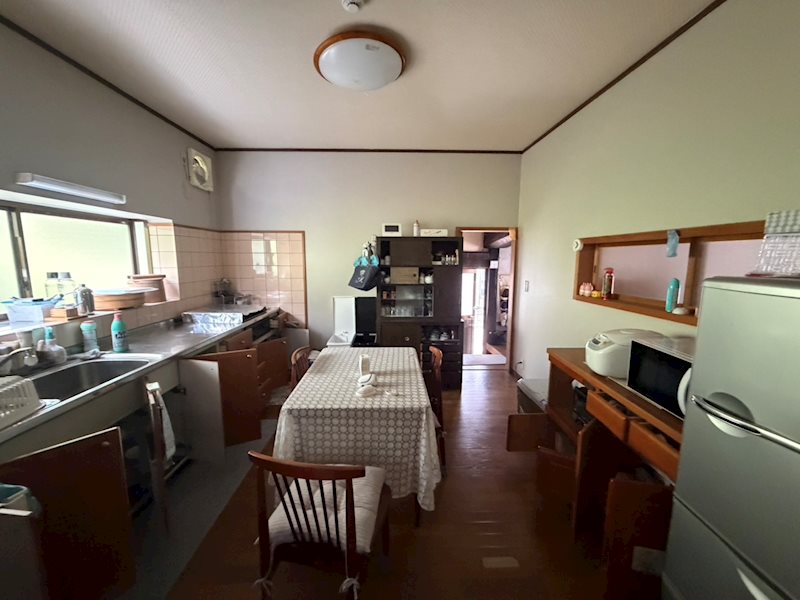 福知山市川北・土地付中古住宅 内観写真（キッチン）