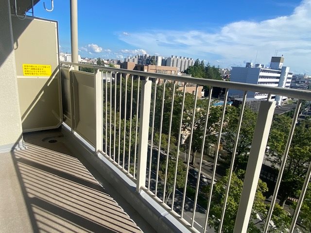 新松戸中央パークハウス 現地写真（バルコニー）