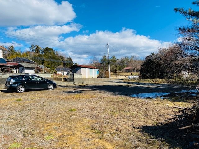 北杜市高根町下黒沢　売地 現地写真