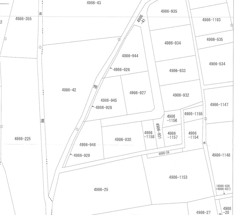 北杜市高根町長澤（アルプスハイランド）　別荘用地 間取図・土地図