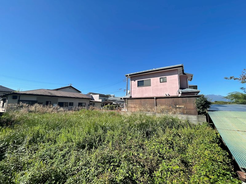 笛吹市境川町大坪　売地 現地写真