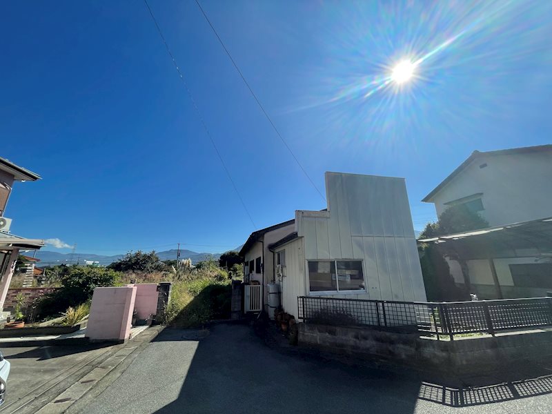 笛吹市境川町大坪　売地 現地写真（前面道路含む現地写真）