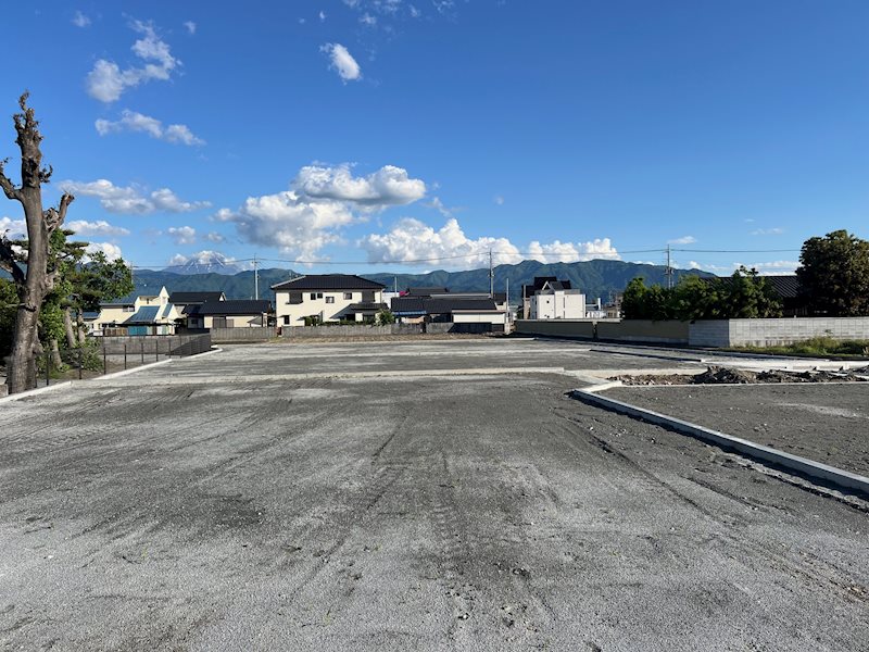 昭和町築地新居　分譲地 区画No2 現地写真