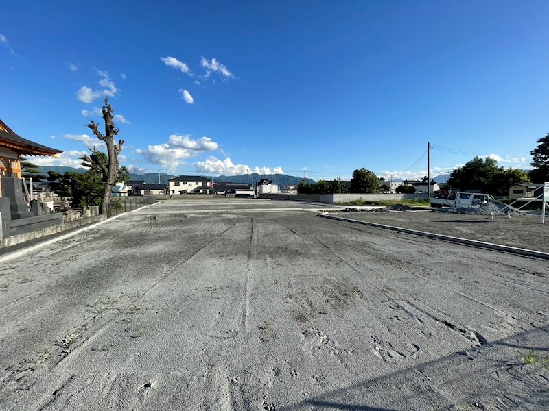 昭和町築地新居　分譲地 区画No2 現地写真