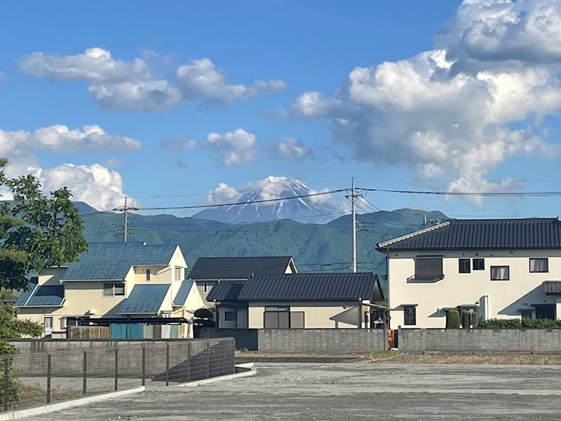 昭和町築地新居　分譲地 区画No2 眺望写真