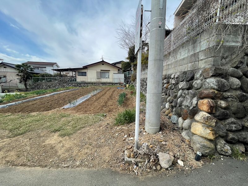 甲斐市竜王新町　売地 現地写真