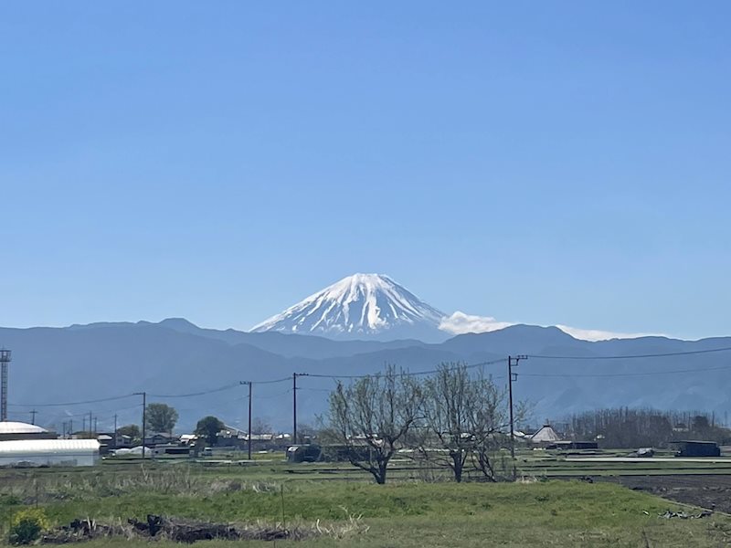 甲斐市竜王　中古住宅 眺望写真