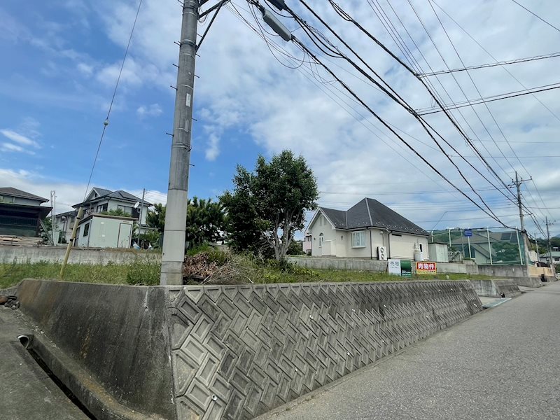甲斐市団子新居　売地 現地写真