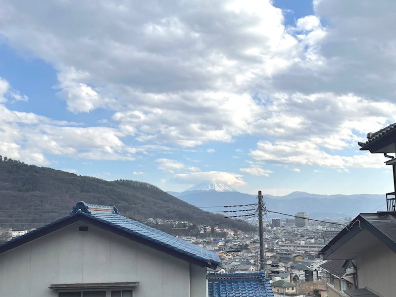 甲府市羽黒町　売地 眺望写真