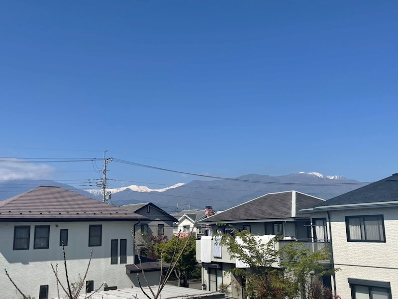 甲斐市篠原 中古住宅 眺望写真