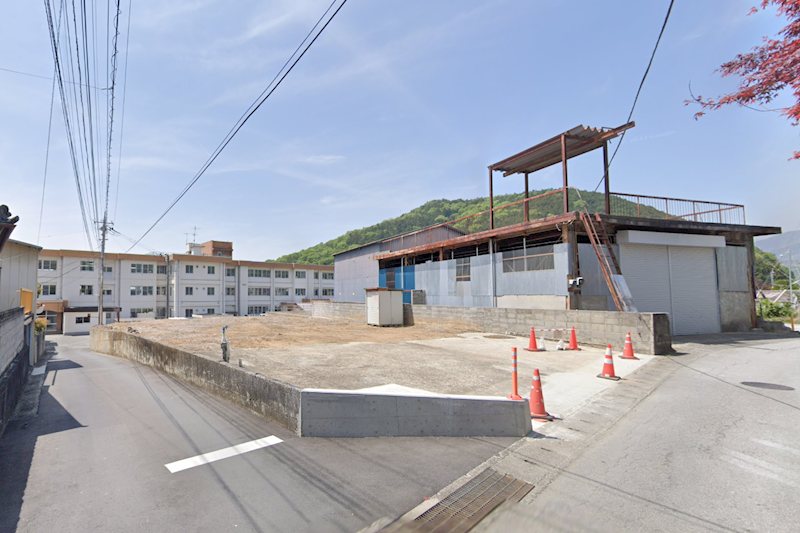 甲州市塩山千野　売地 現地写真