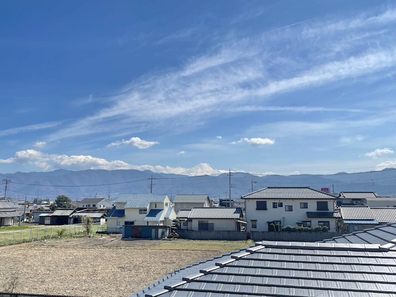 中巨摩郡昭和町築地新居　新築建売住宅 眺望写真