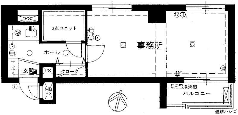 神奈川県横浜市中区末吉町４丁目 間取図・土地図