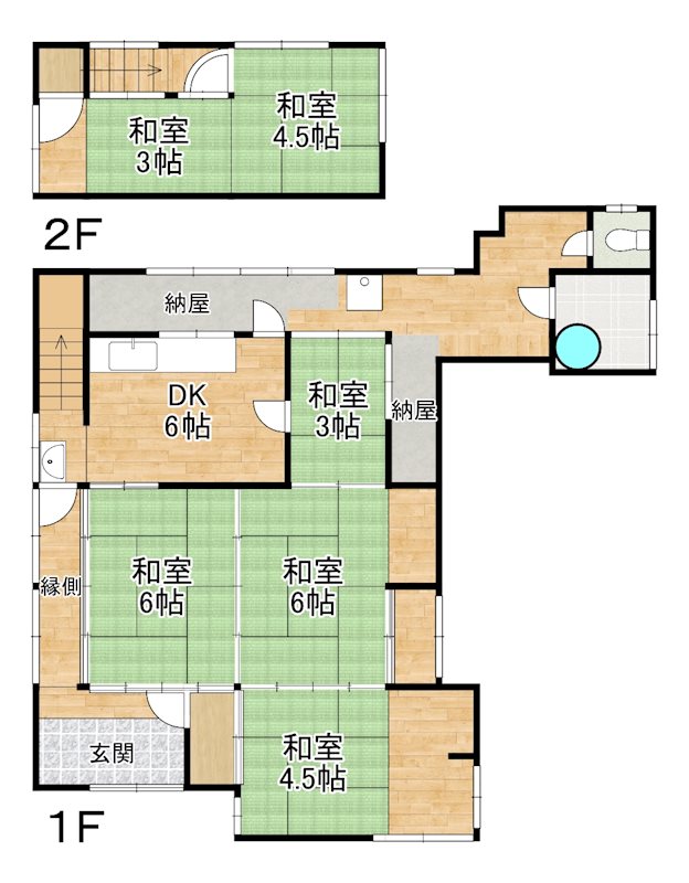 鹿児島県霧島市霧島永水 間取図・土地図