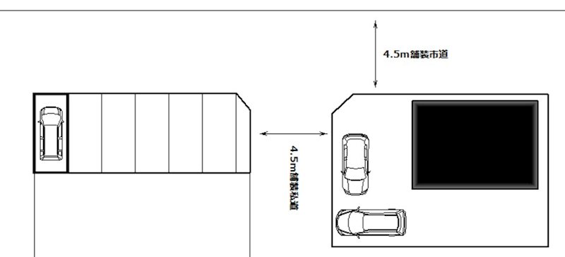 加須市久下3丁目中古戸建て 全体区画図