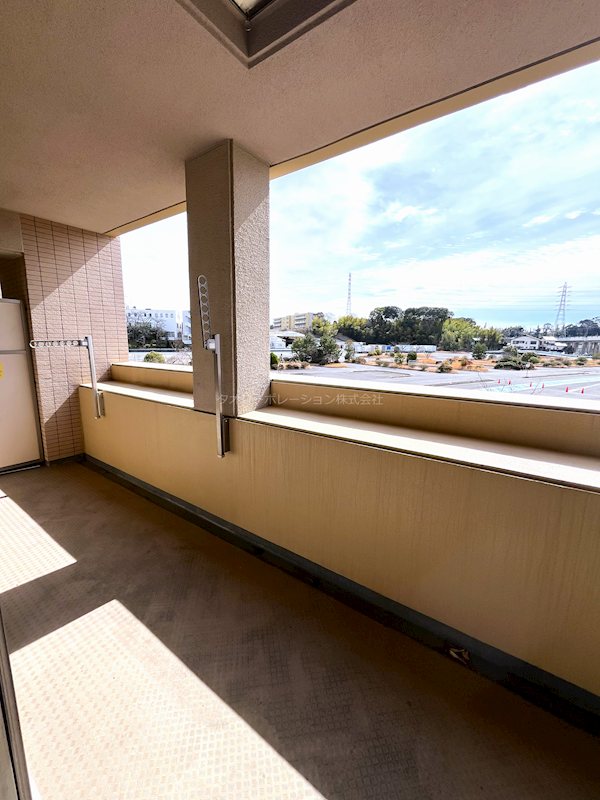 サンクタス新松戸ヴィレーヴ 現地写真（バルコニー）