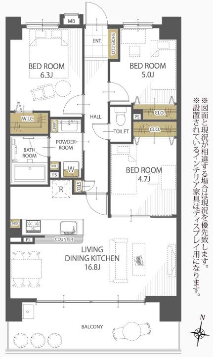 グランフォーレ荒江サウステラス 間取図・土地図
