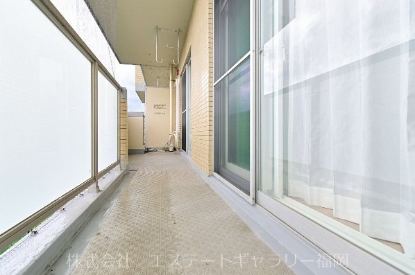 ロワールマンション前原 現地写真（バルコニー）