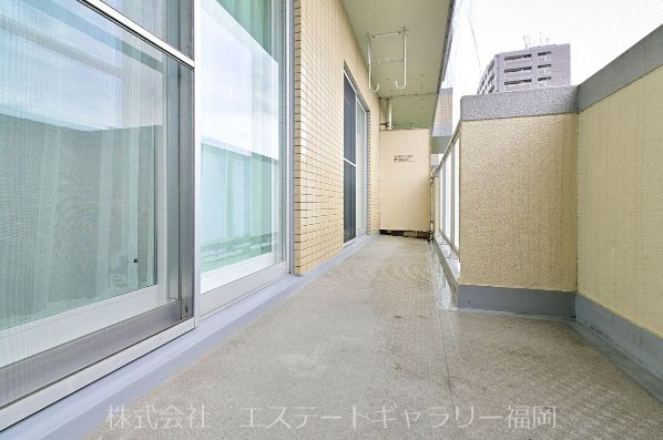 ロワールマンション前原 現地写真（バルコニー）