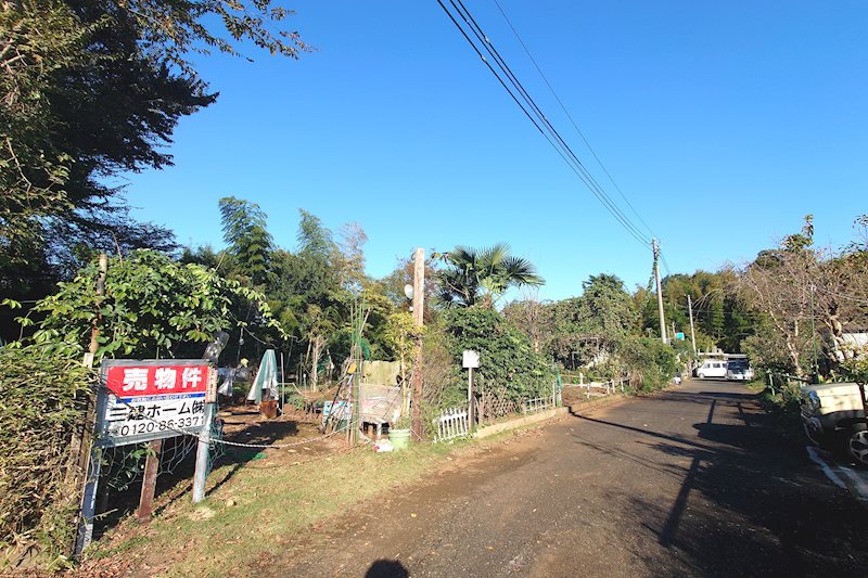 柏市高柳　土地 現地写真