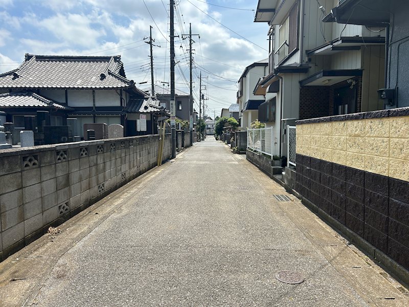 柏市豊住4丁目　土地 現地写真