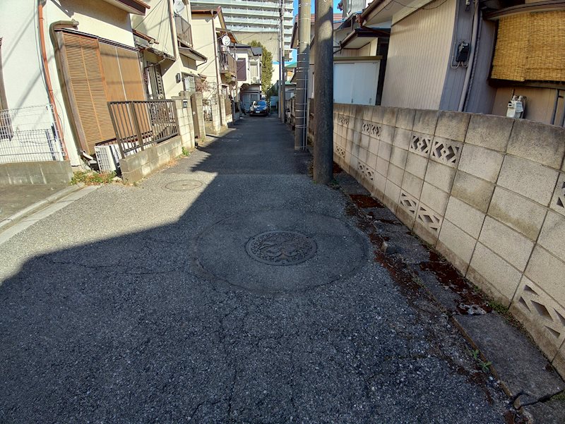 柏市富里３丁目　土地 現地写真