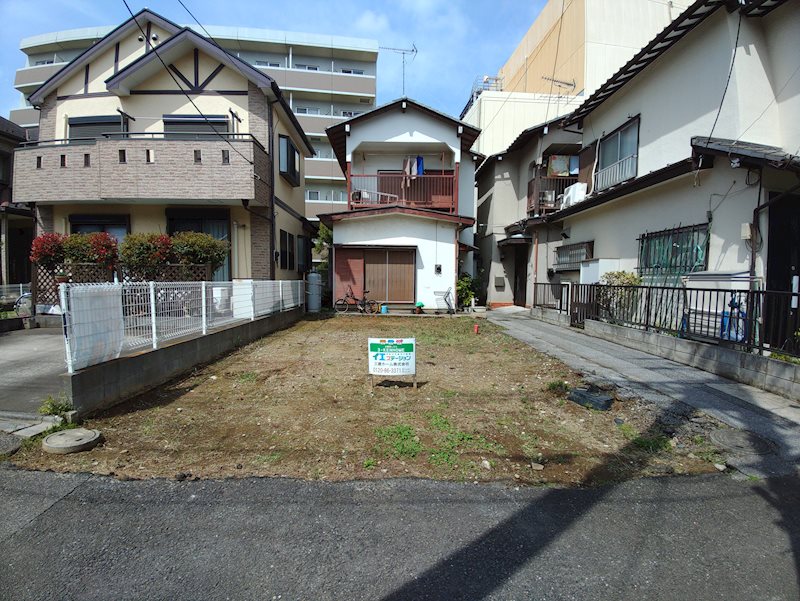 柏市富里３丁目　土地 現地写真