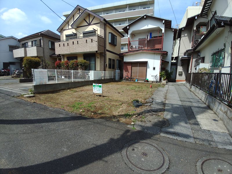 柏市富里３丁目　土地 現地写真