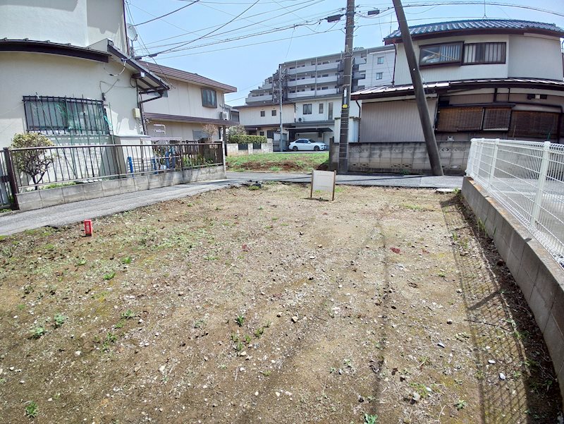 柏市富里３丁目　土地 現地写真