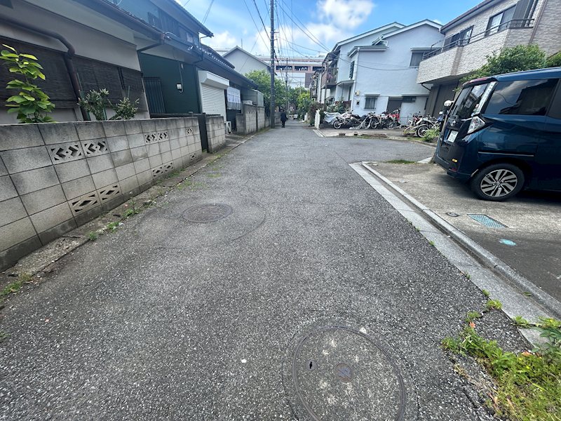 柏市富里３丁目　土地 現地写真