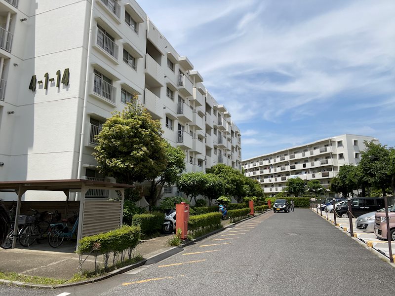 北柏ライフタウン松葉町第二団地１４号棟 現地写真