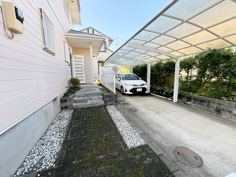 龍ケ崎市長山４丁目　戸建 現地写真（駐車場）