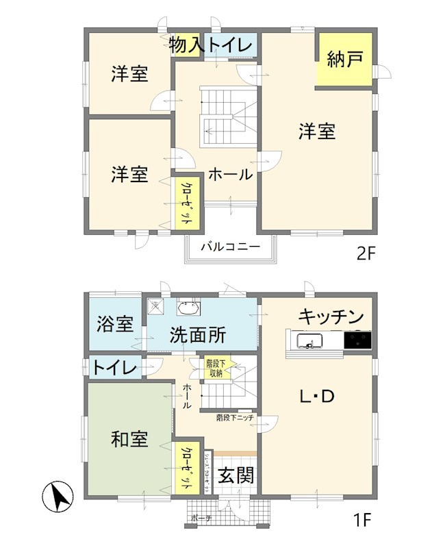 龍ケ崎市川原代町　事務所 間取図・土地図