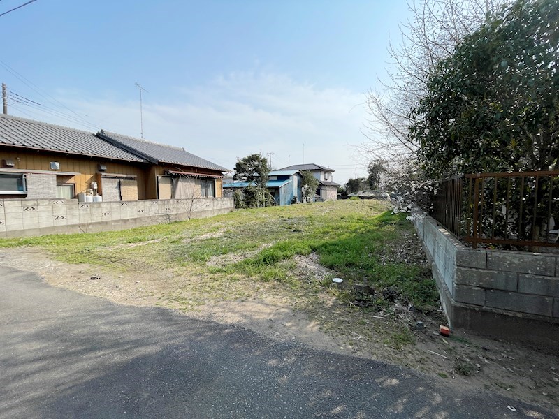 稲敷市柴崎　土地 現地写真