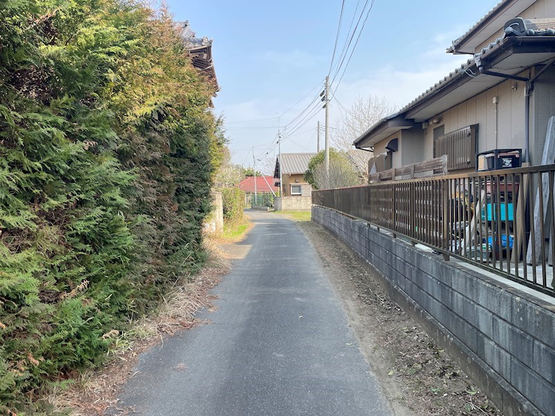 稲敷市柴崎　土地 現地写真（前面道路含む現地写真）