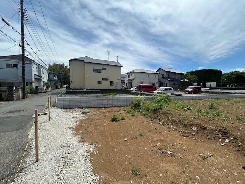 柏市高田　土地 現地写真