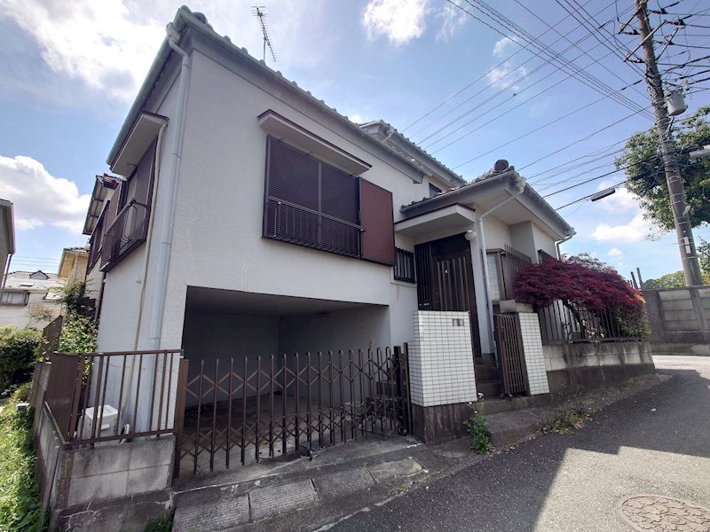 柏市高田　土地 現地写真（前面道路含む現地写真）
