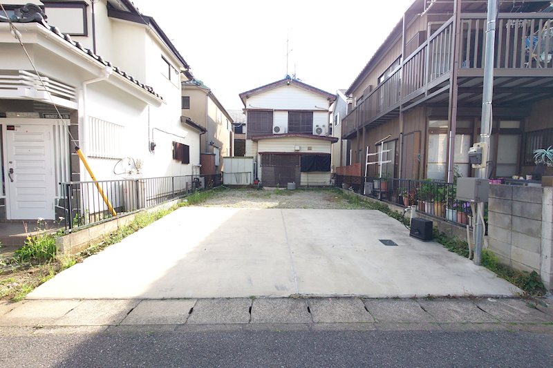 柏市豊上町　土地 現地写真