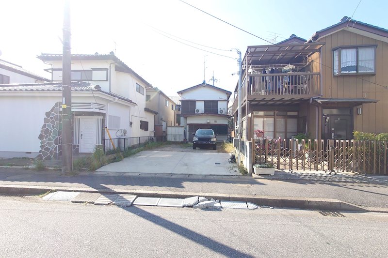 柏市豊上町　土地 現地写真