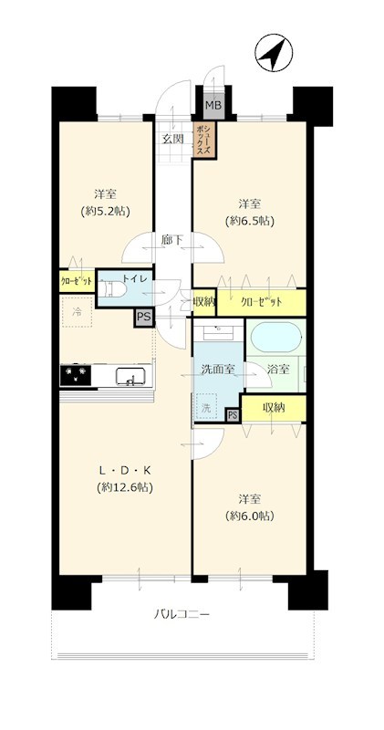 レアシス我孫子プロムナードレジデンス 間取図・土地図