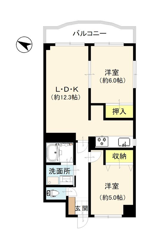 ウィンベルコーラス松戸第五 間取図・土地図
