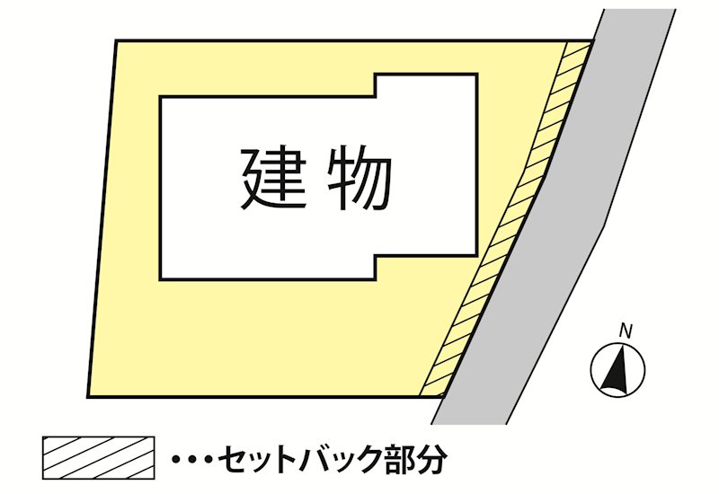 柏市戸張　戸建 間取図・土地図
