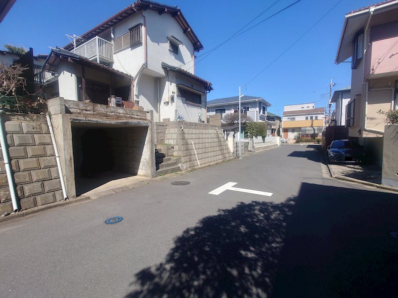 我孫子市泉　土地 現地写真（前面道路含む現地写真）