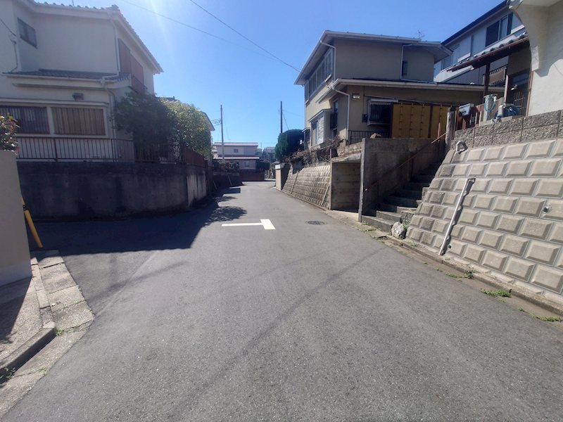 我孫子市泉　土地 現地写真（前面道路含む現地写真）